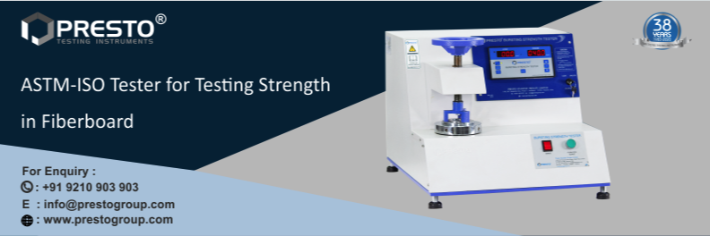 ASTM-ISO Tester for Testing Strength in Fiberboard